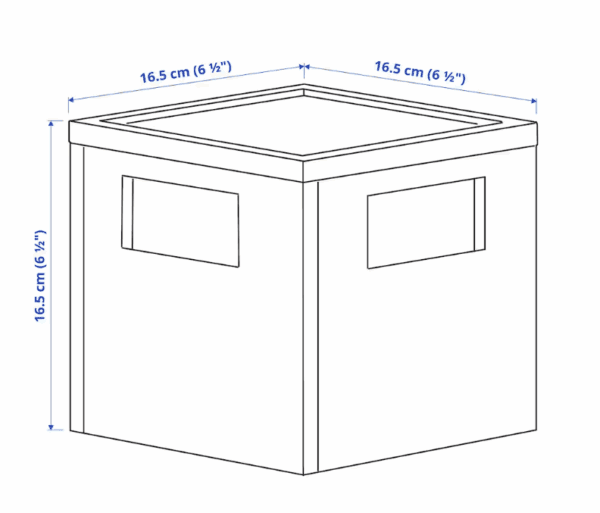 ikea translucent storage box small (605.150.20) / large (405.150.21)