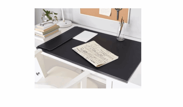 ikea black leather desk pad (402.461.56)