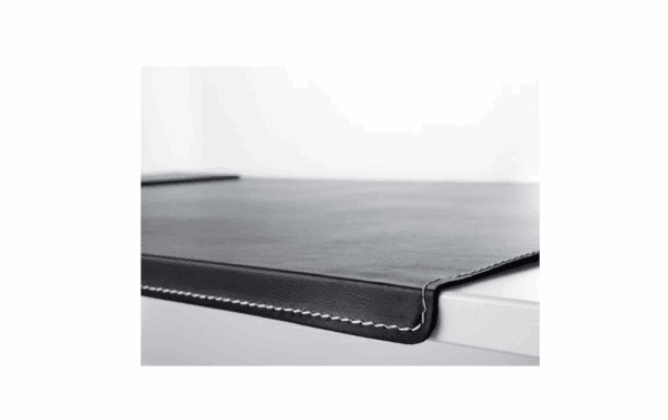 ikea black leather desk pad (402.461.56)