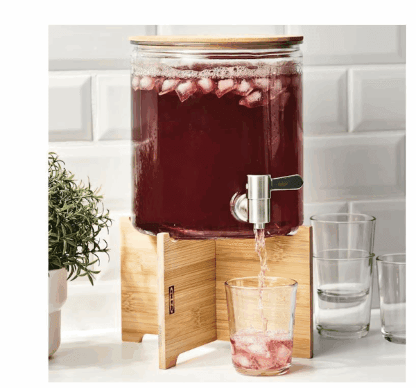 ikea bamboo stand for jar (905.391.09)