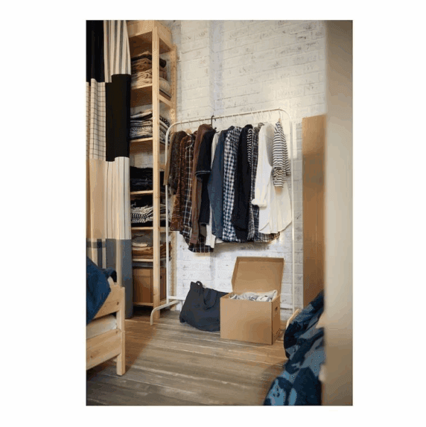 ikea clothes rack, white, 99x152 cm (601.794.34)