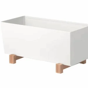 ikea plant pot, white, 32x15 cm (802.857.87) (20490500020)