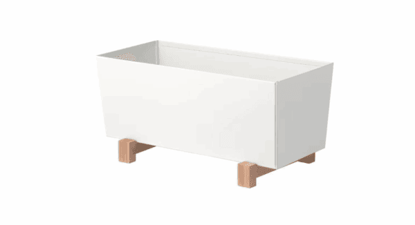 ikea plant pot, white, 32x15 cm (802.857.87) (20490500020)