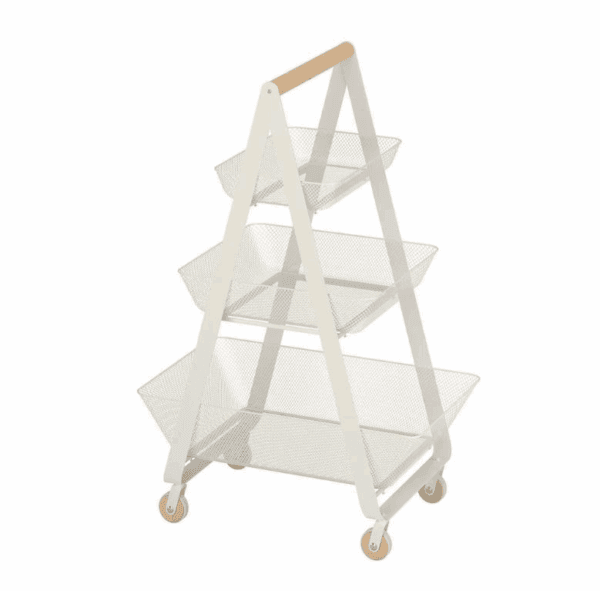 ikea trolley, white, 57x39x86 cm (202.816.31) (20490500388)