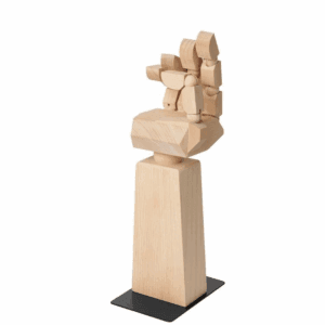 ikea headset stand solid wooden hand (605.113.62)