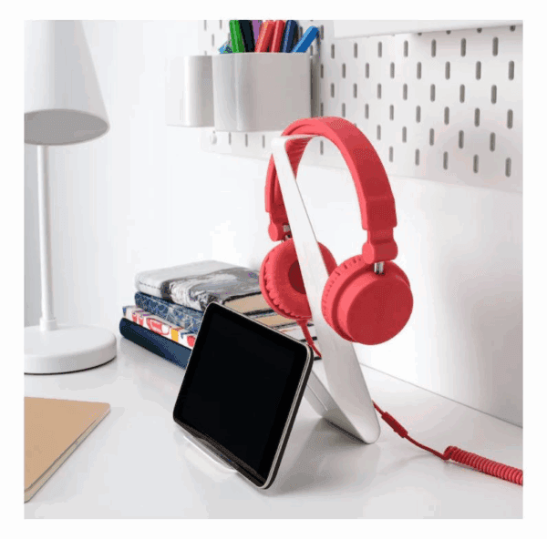 ikea 2 in 1 headphone / tablet stand (004.938.46)