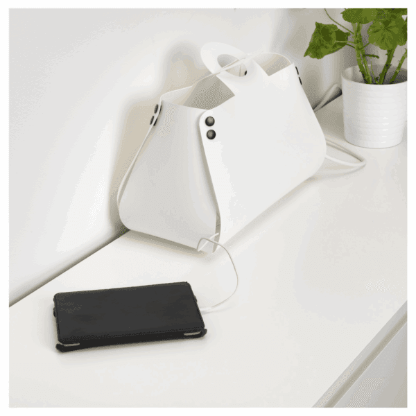 ikea cable management bag (white) (103.364.03)