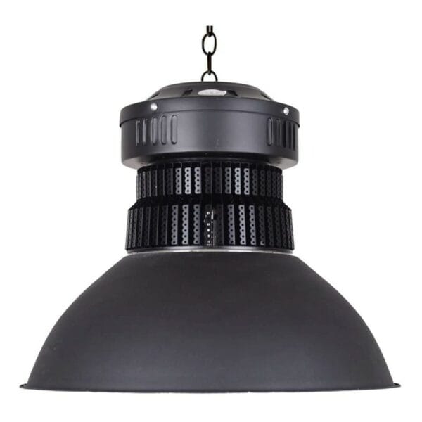industrial matte black pendant light
