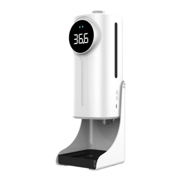 k9 pro dual 2 in 1 auto forehead hand temperature measuring and auto soap dispenser
