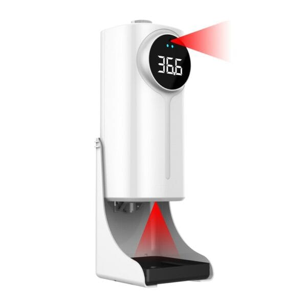 k9 pro dual 2 in 1 auto forehead hand temperature measuring and auto soap dispenser