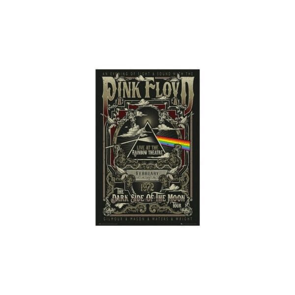 art print 61x91,5 cm pink floyd rainbow theatre (5050574350211)