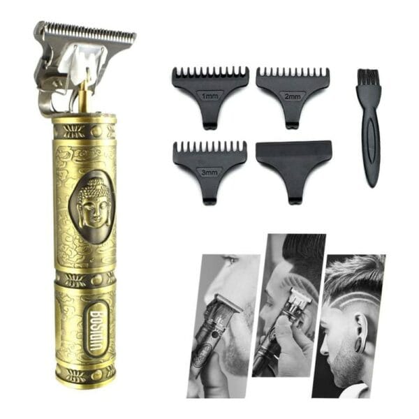 rechargeable electric pro grooming cordless close cutting t blade yt 07