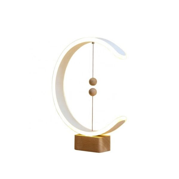 smart balance led table lamp with magnetic switch