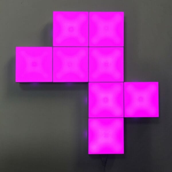 square wall modular lights