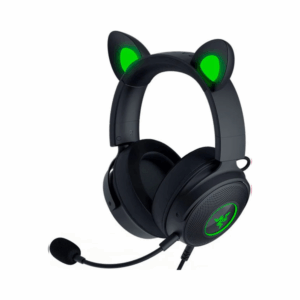 razer kraken kitty v2 pro wired rgb headset black with interchangeable ears (rz04 04510100 r3m1)