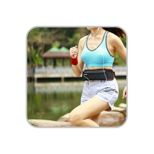 ugreen 20818 outdoor running waist belt pack (black)