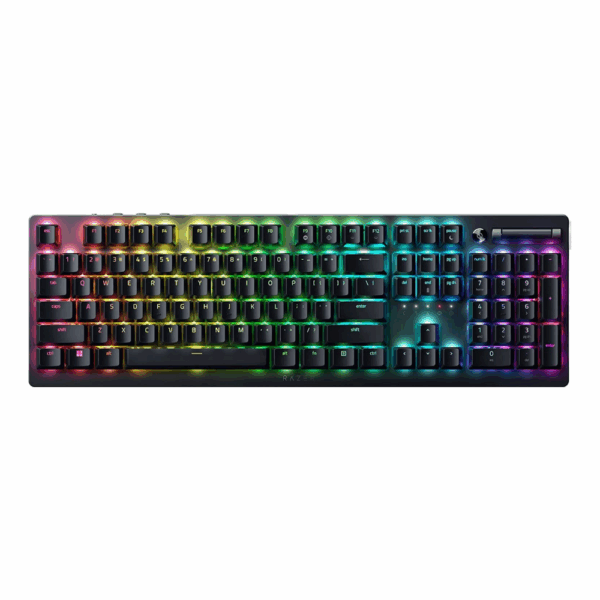 razer deathstalker v2 pro wireless gaming keyboard: low profile, linear red optical switches, hyperspeed (rz03 04360100 r3m1)