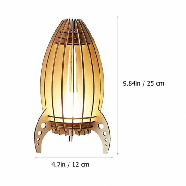 wooden carved lamp desk