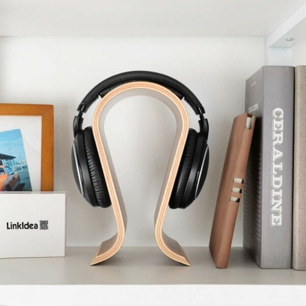 wooden headphone stand (20490500207)