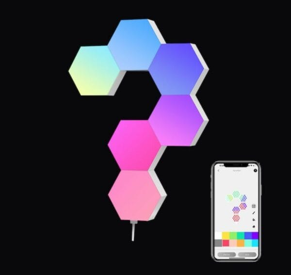 cololight pro ls166a6 hexagon rgb light panels