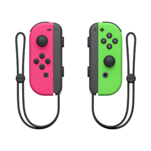 nintendo joy con (l/r) neon pink / neon green