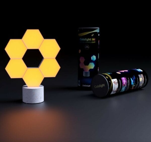 cololight pro ls166a6 hexagon rgb light panels