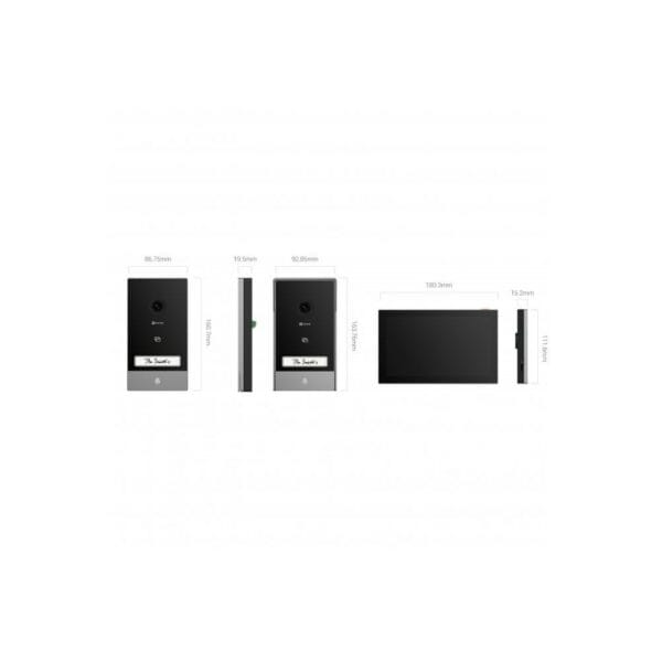 ezviz hp7 2k smart home video doorphone intercome
