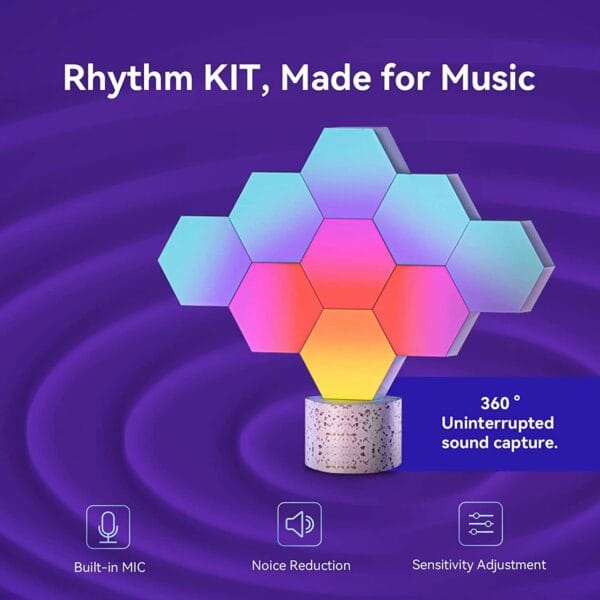 cololight ls166a9 hexagon rhythm kit(6932046204019)
