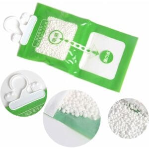 aiwanto hangable moisture absorbing bags anti mold moisture (pack of 4 bags/120 gms each)
