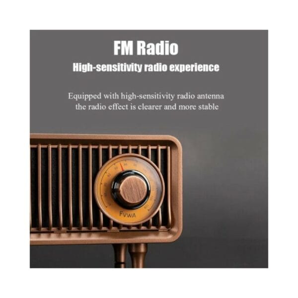 b9 retro bluetooth speaker / fm radio
