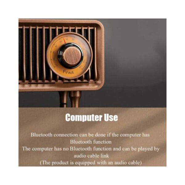 b9 retro bluetooth speaker / fm radio