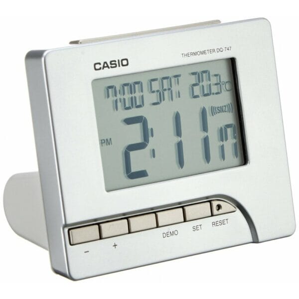 casio table clock,thermometer dq 747