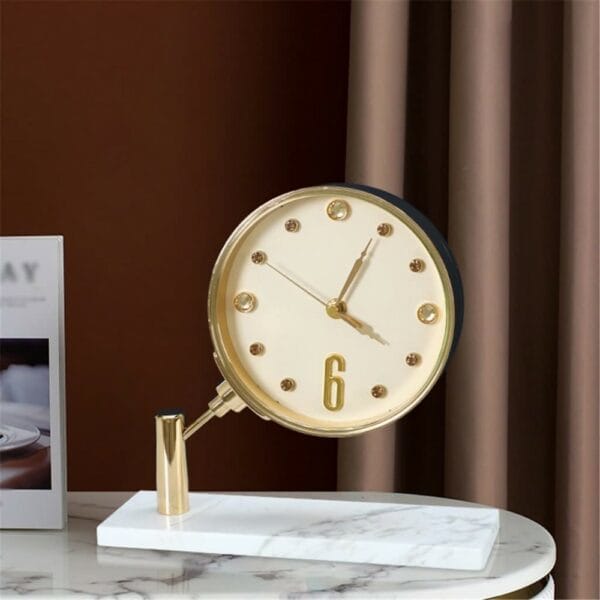 clock nordic decoration silent quartz