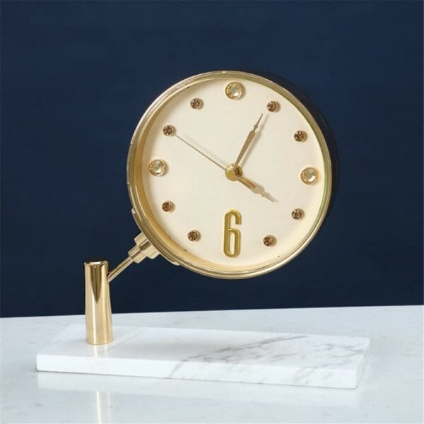 clock nordic decoration silent quartz