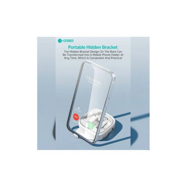 coteetci travel edition 8 in 1 data cable storagr box (87701 bk)
