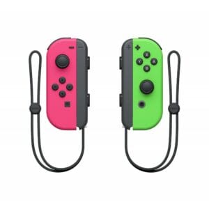nintendo joy con (l/r) neon pink / neon green