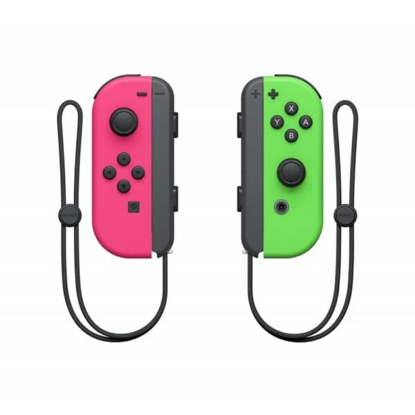 nintendo joy con (l/r) neon pink / neon green
