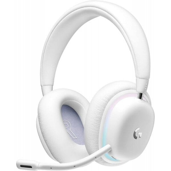 logitech g735 wireless gaming headset, customizable lightsync rgb lighting (981 001084)