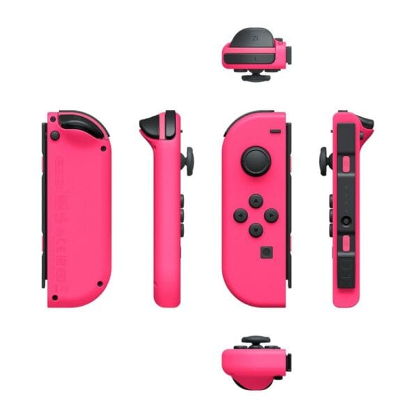 nintendo joy con (l/r) neon pink / neon green