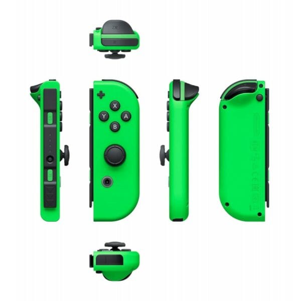 nintendo joy con (l/r) neon pink / neon green