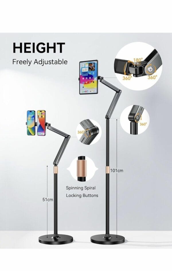 floor stand tablet/phone holder