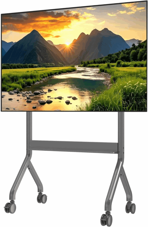 north bayou p150 mobile tv cart (75" 90")