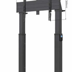 north bayou gf150 mobile tv cart (75" 120")