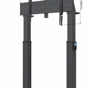 north bayou gf150 mobile tv cart (75" 120")