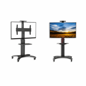 north bayou ava1500 60 1p mobile tv stand with wheels (32" 75")
