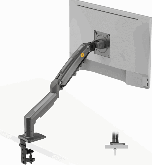 north bayou f80 monitor desk stand (17" 30")
