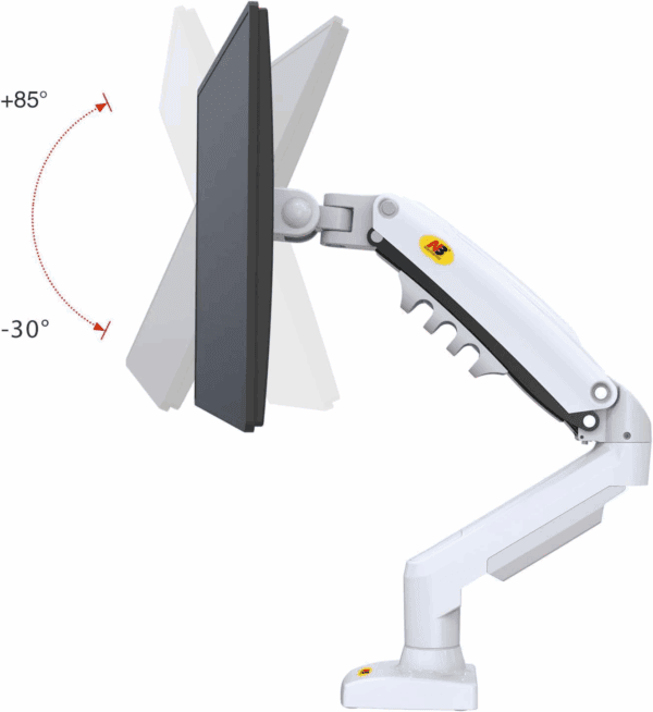 north bayou f80 monitor desk stand (17" 30")