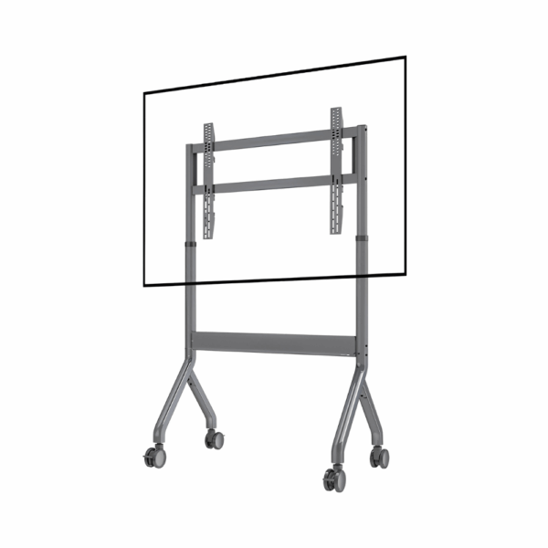 nb ergonomic p150 mobile tv cart (75" 90")