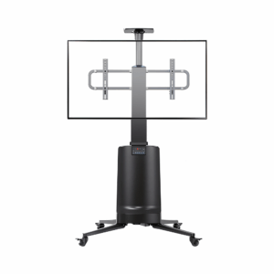 nb ergonomic tw 85 heavy duty tv cart (55" 85") with motorized automatic screen lift