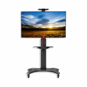 nb ergonomic ava1500 60 1p mobile tv stand with wheels (32" 75")